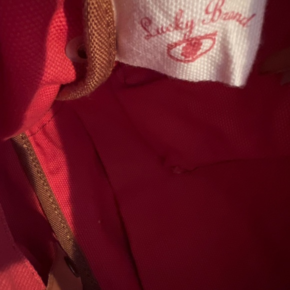 Lucky Brand Colexico Cayenne Color Canvas Studded Tote Crossbody - Picture 13 of 16